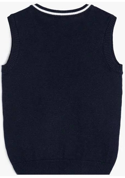 5WKB90005TT Koton Erkek Çocuk Süeter Lacivert fırsatları