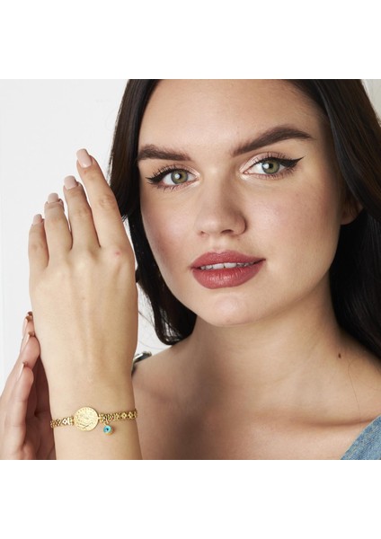 Taşlı Dört Yapraklı Yonca Zincir Bileklik fırsatları