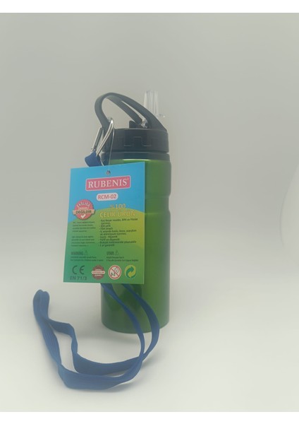 Rcm-02 Çelik Matara 500 ml Yeşil 1 Adet