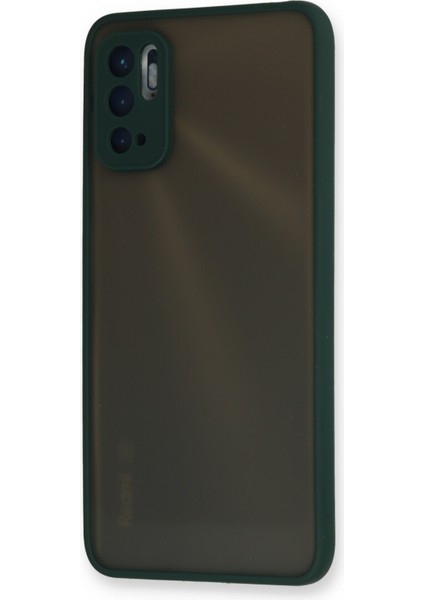 Xiaomi Poco M3 Pro Montreal Silikon Kapak Kılıf - Yeşil