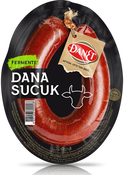 Dana Sucuk Fermente Vakumlu Kangal 200 gr