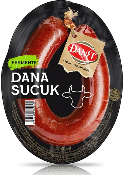 Dana Sucuk Fermente Vakumlu Kangal 200 gr