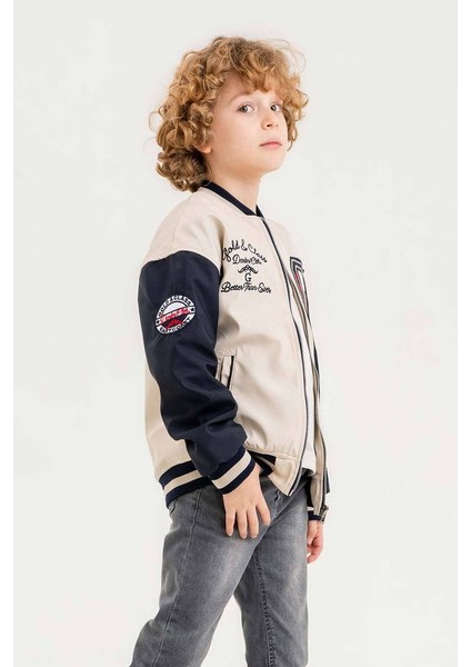 Çift Cepli Su Geçirmez Erkek Çocuk Kolej Ceket fiyatları