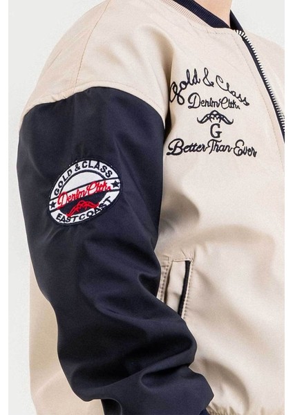 Çift Cepli Su Geçirmez Erkek Çocuk Kolej Ceket indirimleri