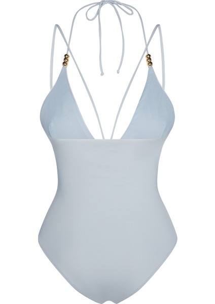 Crocata Beyaz V Yaka Üçgen Mayo fiyatları