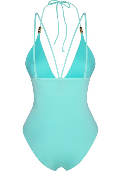 Crocata Mint V Yaka Üçgen Mayo fiyatları