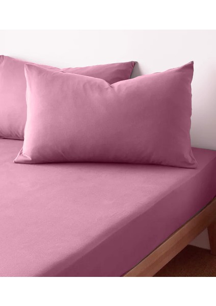 Pamuk 62 Tel (155 Tc) Okotex Sertifikalı Tek Kişilik 120X200+37 cm Lastikli Çarşaf Seti