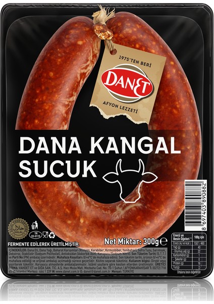 Dana Kangal Sucuk Geleneksel Fermente 300 G