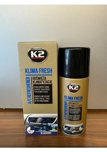 Klıma Fresh Blueberry Klima Koku Giderici 150 ml