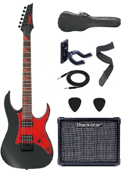 GRG131DX-BKF GRG Elektro Gitar Set