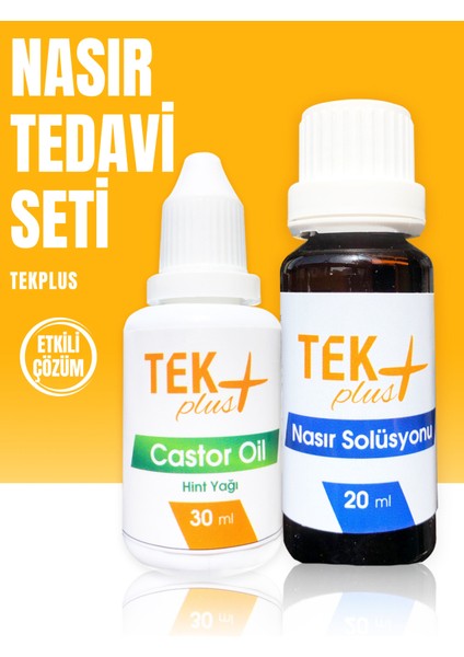 Tek Plus Nasır Tedavi Seti, Nasır Sökücü, Nasır Solüsyonu, Nasır Giderici