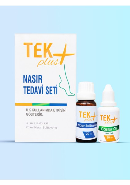 Tek Plus Nasır Tedavi Seti, Nasır Sökücü, Nasır Solüsyonu, Nasır Giderici