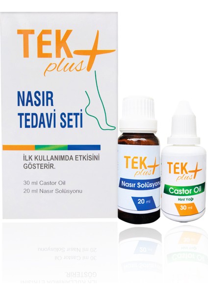 Tek Plus Nasır Tedavi Seti, Nasır Sökücü, Nasır Solüsyonu, Nasır Giderici