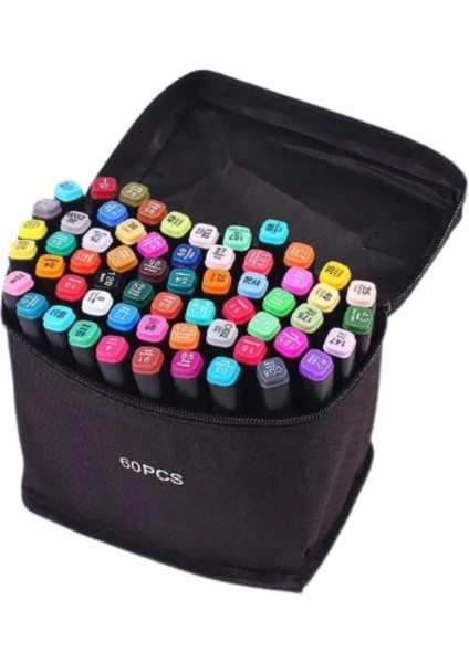 Touch Silky Twin Marker Kalem Seti Çantalı 60 Lı