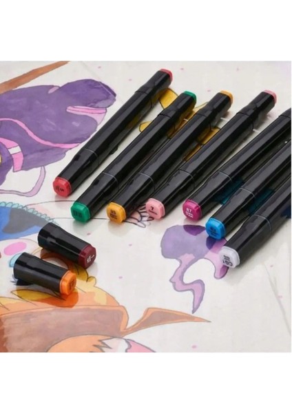 Touch Silky Twin Marker Kalem Seti Çantalı 60 Lı