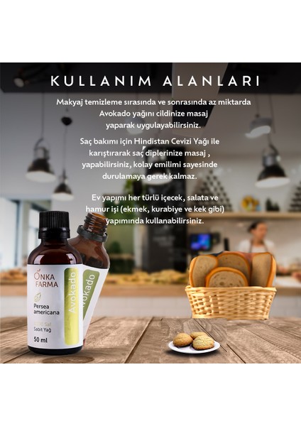 %100 Saf Avokado Yağı 50 ml