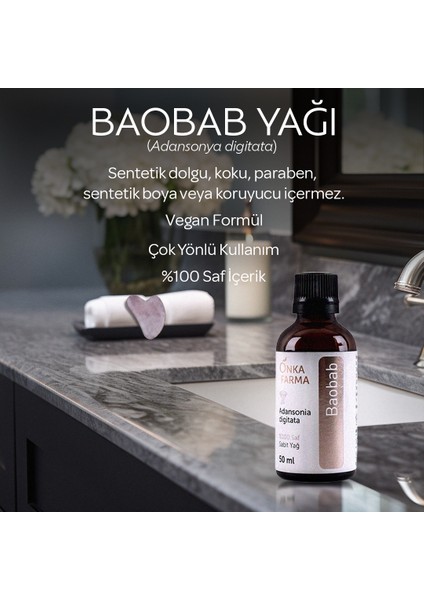 Baobab Yağı Saf Soğuk Sıkım