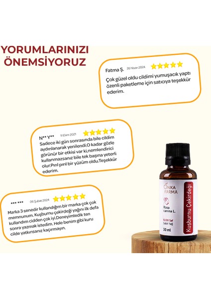 Kuşburnu Çekirdeği Yağı 30 ml