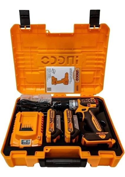 CIDLI20602 Kömürsüz Li-Ion Çift Akülü Darbeli Matkap Vidalama 20V 2.0 Ah fırsatları