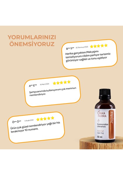 Onka Farma Jojoba Yağı 50 ml