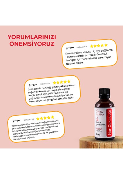 Nar Çekirdeği Yağı 50 ml