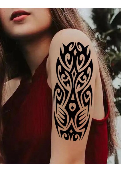 Geometrik Desen Kol Bilek Geçici Dövme