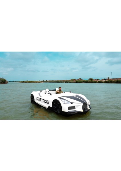 Ocean Marine Ocean Bugatti Jetcar  Watercar White