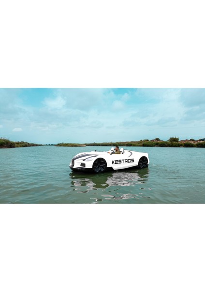 Ocean Marine Ocean Bugatti Jetcar  Watercar White