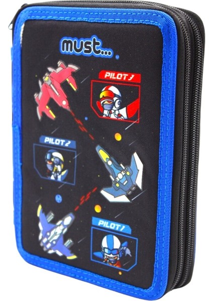 Çift Katlı Içi Dolu Kalemlik 585071 Space Battle 15 x 5 x 21 cm fiyatları