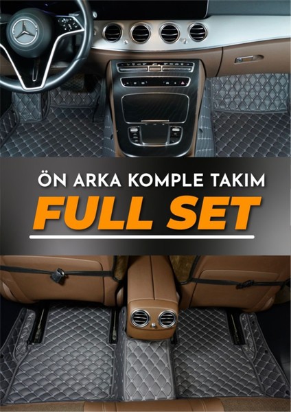 Hyundai Bayon (2021-2023) Birebir Uyumlu Araca Özel Dikim 7d Deri Paspas