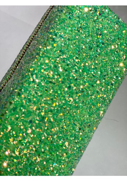 Premium Simli Renkli Çanta Okul Kalemlik Çantası 20 x 9 x 6 cm fırsatları
