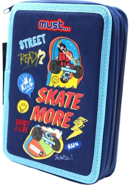 Çift Katlı Içi Dolu Kalemlik 585098 Skate More 15 x 5 x 21 cm fiyatları