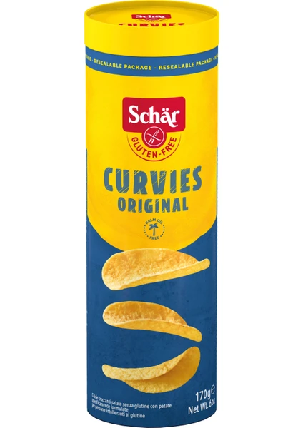 Curvies Original Glutensiz Patates Cipsi 170 gr