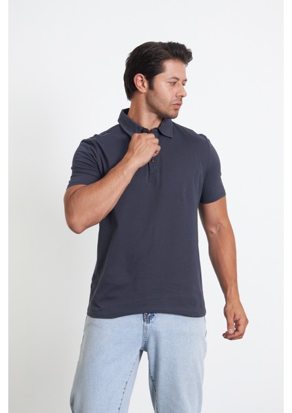 Erkek %100 Pamuk Serin Tutan Regular Fit Polo Yaka T-Shirt fiyatları