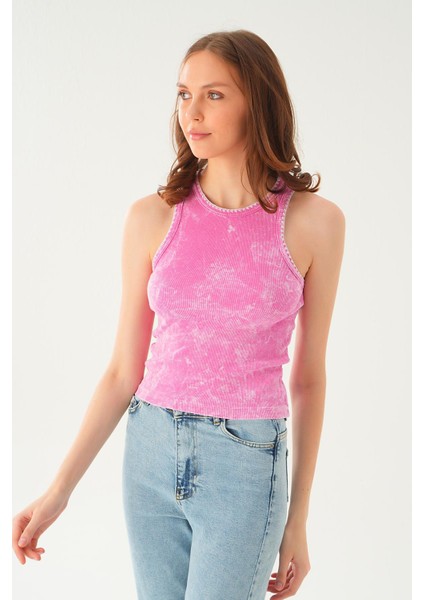 966 Yıkalamalı Atlet Pembe