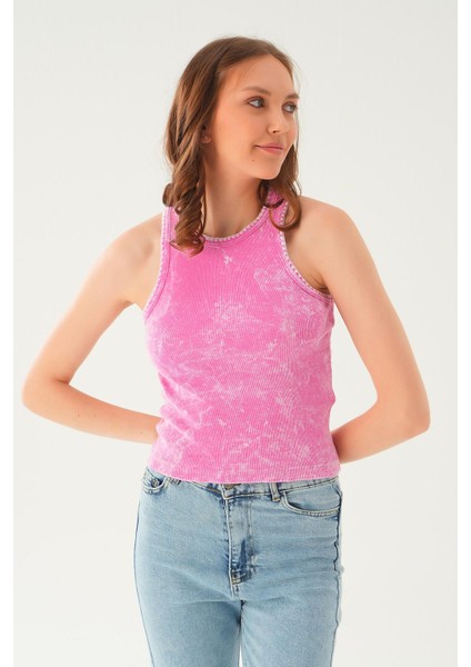 966 Yıkalamalı Atlet Pembe
