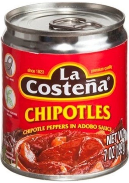 La Costena Chipotle Domates Soslu Tütsülenmiş Jalapeno Biberi 199 gr