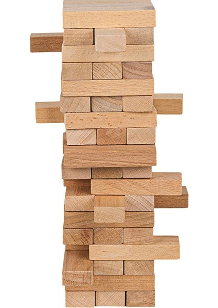 Jenga Denge Oyunu 54 Parça Ahşap