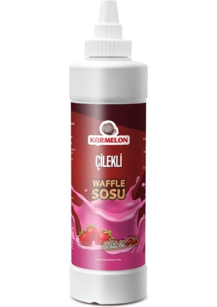Çilekli Waffle Sosu 300 gr