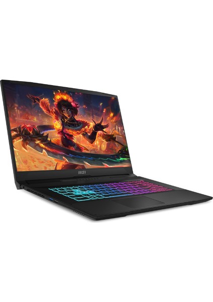 Msı Katana 17 Intel Core I7 13620H 8gb 1tb SSD RTX4060/8GB 17.3" Fhd 144Hz W11H Taşınabilir Bilgisayar B13VFK-1037XTR & Per4 Çanta B13VFK1037XTRP343