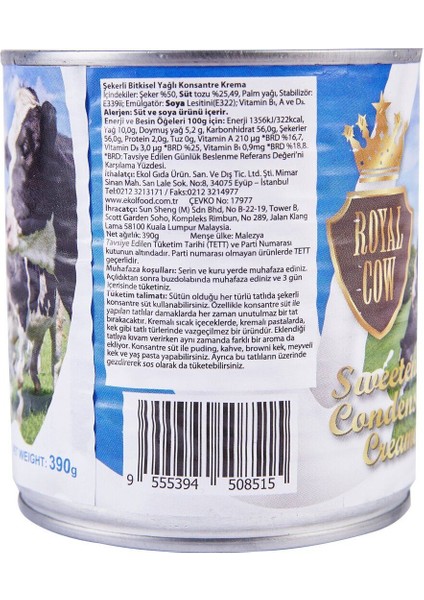 Condensed Milk 390GR