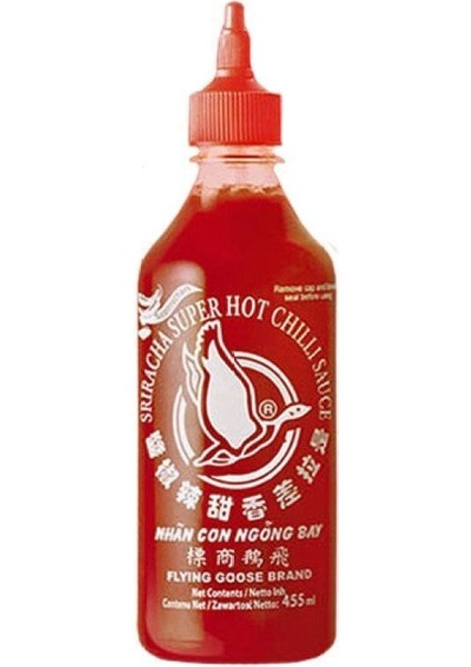 Sriracha Süper Acı Chilli Biberi Sosu 455ML