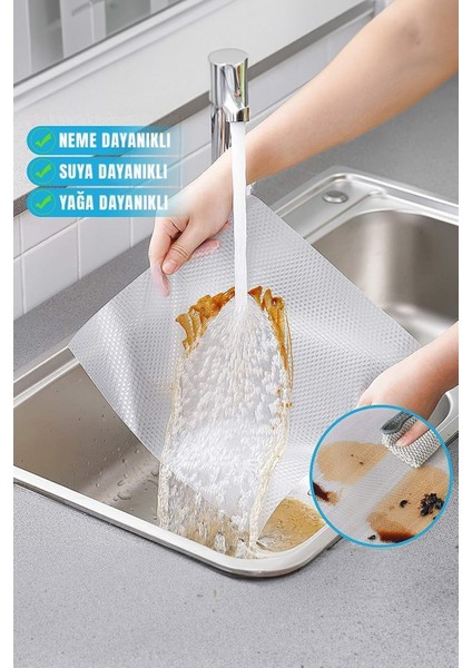 Beyaz Mutfak Şeffaf Raflık Kaymaz Dolap İçi Çekmece Raf Örtüsü Kaydırmaz 45 cm x 10 Metre Koruyucu fiyatları