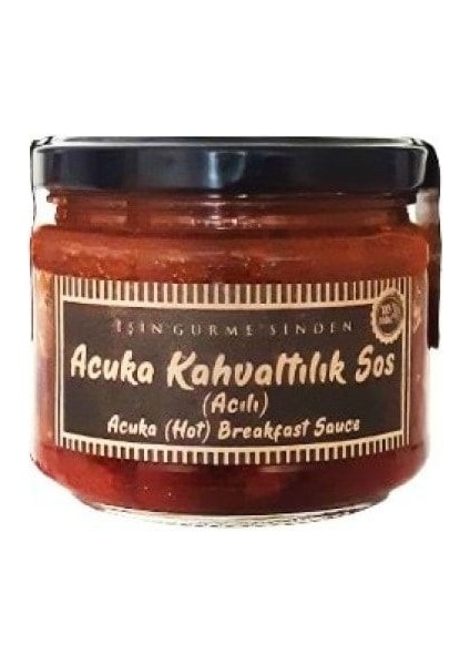 Acuka(Acılı) Kahvaltılık Sos 250 gr fiyatları