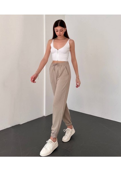 Oysho Modal Kumaş Paça Lastikli Eşofman Altı