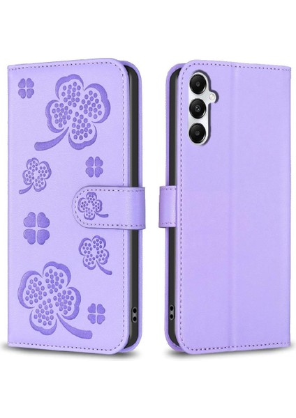 Samsung Galaxy A35 5g Çok Renkli Kart Yuvaları Tutucu Yonca Için Flip Case (Yurt Dışından) indirimleri