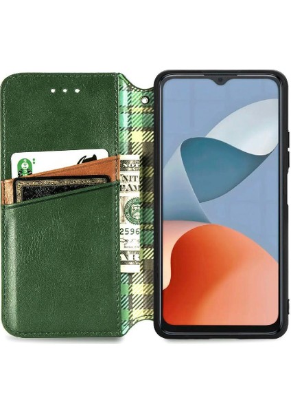 Zte A34 Moda Tasarımı Zarif Iş Çevirme Kapağı Deri Flip Case (Yurt Dışından) fırsatları