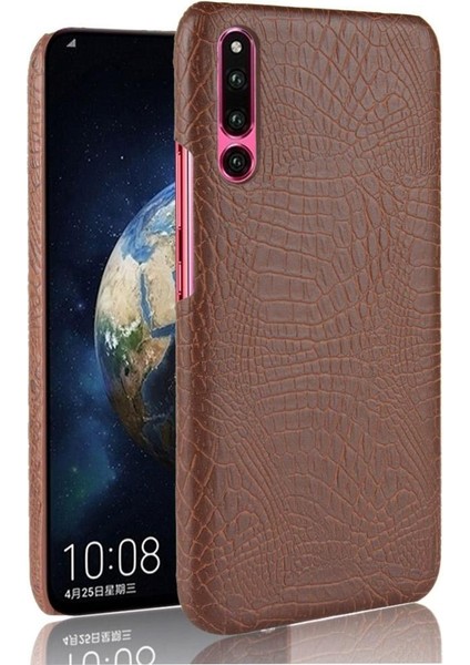 Huawei P30 Uyumluluk Klasik Timsah Anti Için Şık Klasik Kılıf (Yurt Dışından)
