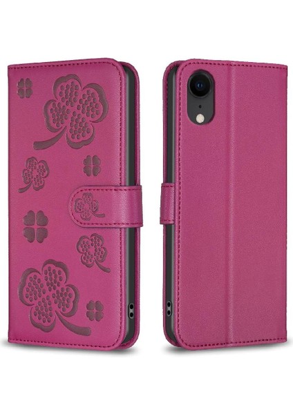 IPhone Xr Cüzdan Çok Renkli Kart Yuvaları Tutucu Kickstand Pu Için Flip Case (Yurt Dışından)