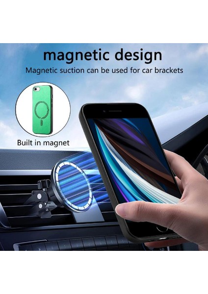 IPhone Se 2022 Ince Kablosuz Şarj Hafif Magsafe Araba (Yurt Dışından)